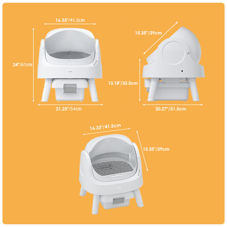 Self-Cleaning Cat Litter Box TM